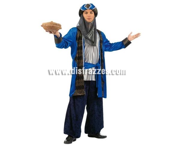 Disfraz de Tuereg Berberisco o Traje de Paje de los Reyes Magos adulto deluxe. Varias tallas. Alta calidad. Hecho en España. Incluye pantalón, turbente, camisa con casaca y fajín. Éste disfraz de Navidad es ideal para la época Navideña en la que los niños hacen teatros de Belenes e interpretan canciones tradicionales en los Colegios y se comienzan a preparar las Fiestas en las que Reina la Paz y la Unidad. Disfrazándote con un disfraz para Navidad, o disfrazando a tus hijos con disfraces de Navidad, ayudas a crear ese ambiente mágico en el que los peques se sienten protagonistas y sienten el auténtico Espíritu Navideño que entre todos debemos crear.
¡¡Compra tu disfraz para Navidad en nuestra tienda de disfraces, será divertido!!
