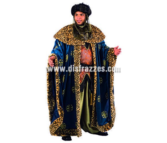 Disfraz de Rey Mago Baltasar adultos extralujo para Navidad. Altísima calidad. Hecho en España. Incluye pantalón, capa, turbante, casaca, corona y fajín. Traje de Rey Mago Baltasar para Cabalgatas de Ayuntamientos o Asociaciones de Reyes. Éste disfraz de Navidad es ideal para la época Navideña en la que los niños hacen teatros de Belenes e interpretan canciones tradicionales en los Colegios y se comienzan a preparar las Fiestas en las que Reina la Paz y la Unidad. Disfrazándote con un disfraz para Navidad, o disfrazando a tus hijos con disfraces de Navidad, ayudas a crear ese ambiente mágico en el que los peques se sienten protagonistas y sienten el auténtico Espíritu Navideño que entre todos debemos crear.
¡¡Compra tu disfraz para Navidad en nuestra tienda de disfraces, será divertido!!
