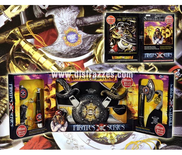 Tríptico serie Piratas con accesorios de 32x46 cm. para Carnaval. Éste Set de complementos de Piratas es ideal para Carnaval y perfecto como regalo. Ideal como regalo en Navidad, Reyes Magos, Cumpleaños o en cualquier fecha del año. Con éste regalo quedarás muy bien y seguro que a los peques les encantará, además hará que desarrollen su imaginación y que jueguen haciendo valer su fantasía.
¡¡Compra tu disfraz o tus complementos para regalar en nuestra tienda de disfraces, será divertido!!
