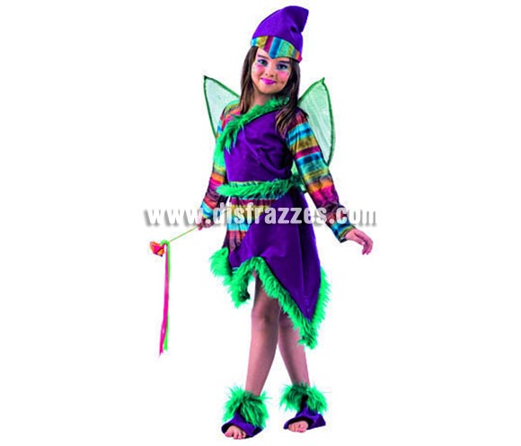 Disfraz de Elfa Kirindae infantil deluxe para Carnaval y para Navidad. Varias tallas. Incluye gorro, cinturón, cubrepies y vestido con alas. Alta calidad. Hecho en España. Disfraz de Duende niña de Navidad perfecto para la época Navideña en la que los niños hacen teatros de Belenes e interpretan canciones tradicionales en los Colegios y se comienzan a preparar las Fiestas en las que Reina la Paz y la Unidad. Disfrazándote con un disfraz para Navidad, o disfrazando a tus hijos con disfraces de Navidad, ayudas a crear ese ambiente mágico en el que los peques se sienten protagonistas y sienten el auténtico Espíritu Navideño que entre todos debemos crear.
¡¡Compra tu disfraz para Navidad en nuestra tienda de disfraces, será divertido!!
 
