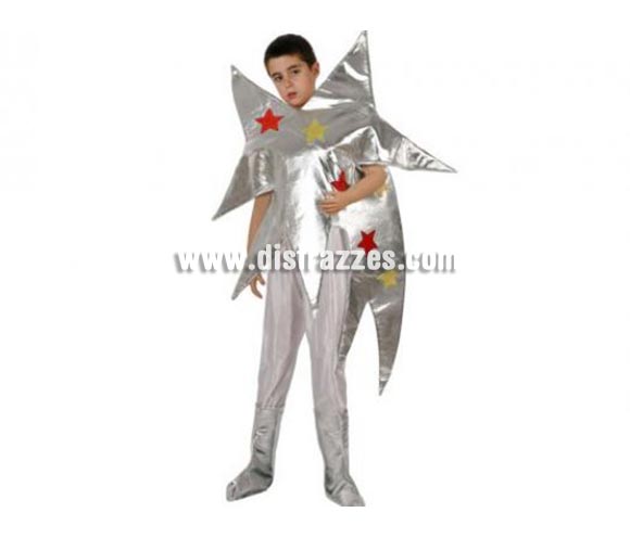 Disfraz de Estrella de Navidad infantil para Navidad. Talla de 5 a 6 años. Incluye traje completo. Éste traje de Navidad es ideal para la época Navideña en la que los niños hacen teatros de Belenes e interpretan canciones tradicionales en los Colegios y se comienzan a preparar las Fiestas en las que Reina la Paz y la Unidad. Disfrazándote con un disfraz para Navidad, o disfrazando a tus hijos con disfraces de Navidad, ayudas a crear ese ambiente mágico en el que los peques se sienten protagonistas y sienten el auténtico Espíritu Navideño que entre todos debemos crear.
¡¡Compra tu disfraz para Navidad en nuestra tienda de disfraces, será divertido!!
