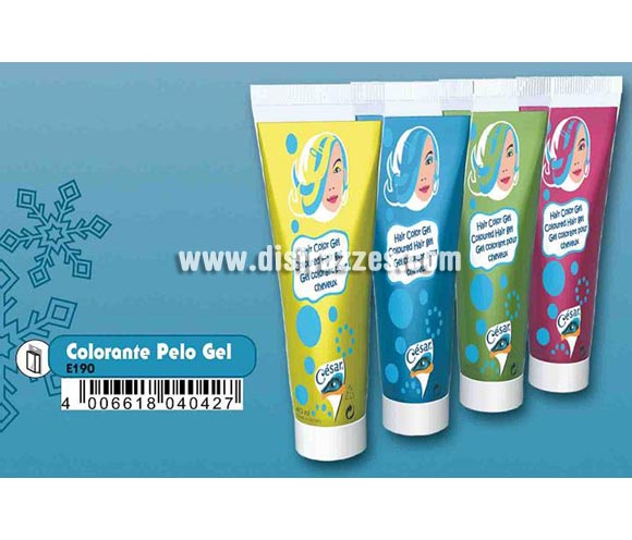 Tubo 40 ml. de gel colorante pelo para Carnaval o Halloween. Colores variados. Estos maquillajes son de calidad profesional, de larga duración y fácil uso. Dermatológicamente testado. Las fotos del embalaje pueden servir de modelo para maquillarse. Pueden también hacer uso de la imaginación para crear sus propios maquillajes.
Artículo de Maquillaje ideal para caracterizarte en Carnaval, en Halloween o en cualquier fecha del año que tengas ocasión para ir de Fiesta a Pubs, Discotecas, Casas particulares, Restaurantes o Colegios y ayudar a crear un ambiente Festivo propio de la Fiesta a la que acudas.
¡¡Compra el maquillaje para tu disfraz de Carnaval o de Halloween en nuestra tienda de disfraces, será divertido!!
