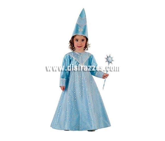 Disfraz de Hada Azul Naida infantil Deluxe para Carnaval. Disponible en varias tallas. Incluye vestido y gorro. Varita NO incluida, podrás ver varitas en la seción Complementos. Alta calidad. Hecho en España. Éste disfraz de Carnaval es ideal para divertirse en las Fiestas de Carnavales tan divertidas y estrambóticas como siempre y que cada vez se celebran en más Pueblos, Villas  y Ciudades, tanto en la calle como en Pubs, Discotecas, Casas particulares, Restaurantes o Colegios y disfrazándote con un traje de Carnaval ayudarás a crear ese ambiente Carnavalesco, tan divertido, multicolor y variopinto que a todos nos fascina y nos divierte.
¡¡Compra tu disfraz para Carnaval en nuestra tienda de disfraces, será divertido!!
