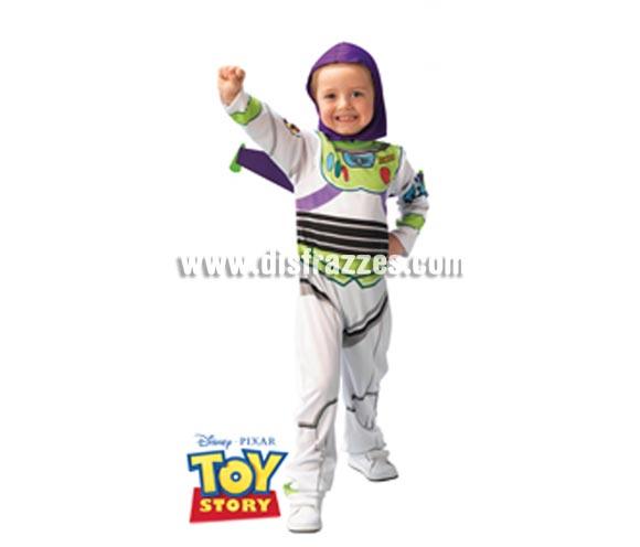 Disfraz de Buzz Lightyear Classic infantil para Carnaval. Talla de 7 a 8 años. Incluye jumpsuit (mono) estampado, alas y gorro. Traje con licencia TOY STORY perfecto como regalo. Éste disfraz es ideal para Carnaval y para regalar en Navidad, en Reyes Magos, para un Cumpleaños o en cualquier ocasión del año. Con éste disfraz harás un regalo diferente y que seguro que a los peques les encantará y hará que desarrollen su imaginación y que jueguen haciendo valer su fantasía. 
¡¡Compra tu disfraz para Carnaval o para regalar en Navidad o en Reyes Magos en nuestra tienda de disfraces, será divertido!!
