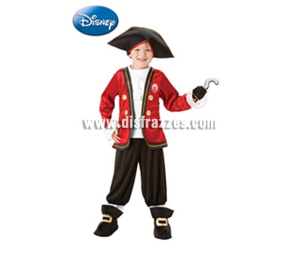 Disfraz del Capitán Garfio Deluxe infantil para Carnaval y para regalo. Talla de 3 a 4 años. Incluye pantalón con cubrebotas, camisa con chaqueta, sombrero y garfio de EVA. Disfraz con licencia perfecto para regalar.
Éste traje es perfecto para Carnaval y como regalo en Navidad, en Reyes Magos, para un Cumpleaños o en cualquier ocasión del año. Con éste disfraz harás un regalo diferente y que seguro que a los peques les encantará y hará que desarrollen su imaginación y que jueguen haciendo valer su fantasía. 
¡¡Compra tu disfraz para Carnaval o para regalar en Navidad o en Reyes Magos en nuestra tienda de disfraces, será divertido y quedarás muy bien!!
