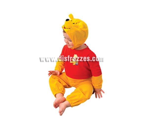 Disfraz de Winnie the Pooh CLASSIC bebé para Carnaval o para regalo de Navidad. Talla de 2 a 3 años. Incluye jumpsuit (mono) y gorro. Disfraz con licencia perfecto para regalar. Éste traje es perfecto para Carnaval y como regalo en Navidad, en Reyes Magos, para un Cumpleaños o en cualquier ocasión del año. Con éste disfraz harás un regalo diferente y que seguro que a los peques les encantará y hará que desarrollen su imaginación y que jueguen haciendo valer su fantasía. 
¡¡Compra tu disfraz para Carnaval o para regalar en Navidad o en Reyes Magos en nuestra tienda de disfraces, será divertido y quedarás muy bien!!
