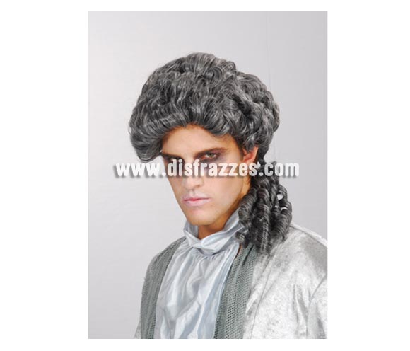Peluca de Cortesano Malvado para Carnaval y para Halloween. Talla Universal de adulto. Ideal como complemento de tu disfraz de Halloween y para Carnaval con un disfraz de Época.
¡¡Compra el complemento para tu disfraz de Carnaval en nuestra tienda de disfraces, será divertido!!
