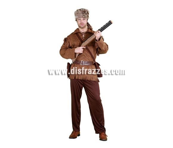 Disfraz de Trampero adulto para Carnaval. Talla única 52/54. Incluye gorro, chaqueta, cinturón, pantalón y bandolera. Éste disfraz de Carnaval es ideal para divertirse en las Fiestas de Carnavales tan divertidas y estrambóticas como siempre y que cada vez se celebran en más Pueblos, Villas  y Ciudades, tanto en la calle como en Pubs, Discotecas, Casas particulares, Restaurantes o Colegios y disfrazándote con un traje de Carnaval ayudarás a crear ese ambiente Carnavalesco, tan divertido, multicolor y variopinto que a todos nos fascina y nos divierte.
¡¡Compra tu disfraz para Carnaval en nuestra tienda de disfraces, será divertido!!
