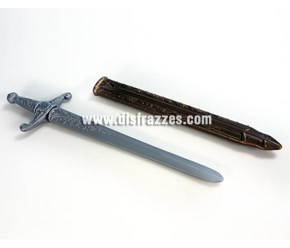 Espada barata de Romano con funda para Carnaval y para Navidad. Medida del embalaje 57 cm. Ideal como complemento de tu disfraz de romano para Carnaval o para Navidad para ir de Fiesta a Pubs, Discotecas, Casas particulares, Restaurantes o Colegios y ayudar a crear un ambiente Carnavalesco y Festivo propio de la Fiesta de Carnavales.
¡¡Compra el complemento para tu disfraz de Carnaval en nuestra tienda de disfraces, será divertido!!
