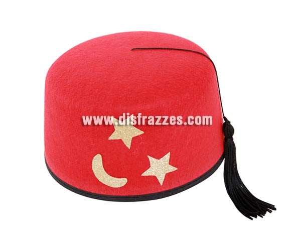 Sombrero Turco de 18 cm. de diámetro para Carnaval. Talla única. Ideal como complemento de tu disfraz para Carnaval para ir de Fiesta a Pubs, Discotecas, Casas particulares, Restaurantes o Colegios y ayudar a crear un ambiente Carnavalesco y Festivo propio de la Fiesta de Carnavales.
¡¡Compra el complemento para tu disfraz de Carnaval en nuestra tienda de disfraces, será divertido!!
