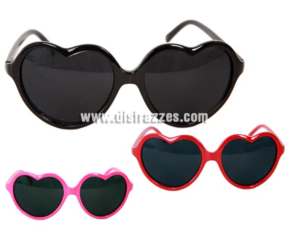 Gafas con forma de corazón para Carnaval. Tres colores surtidos. Talla universal. Ideal como complemento de tu disfraz para Carnaval para ir de Fiesta a Pubs, Discotecas, Casas particulares, Restaurantes o Colegios y ayudar a crear un ambiente Carnavalesco y Festivo propio de la Fiesta de Carnavales.
¡¡Compra el complemento para tu disfraz de Carnaval en nuestra tienda de disfraces, será divertido!!
