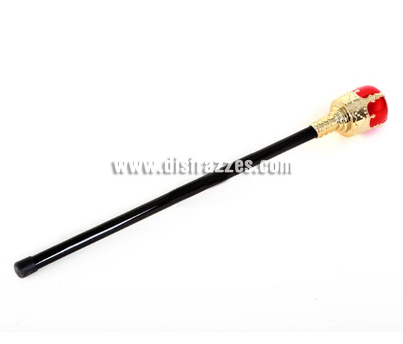 Cetro o Varita de mando de Rey PVC de 48 cm. para Carnaval. Ideal como complemento de tu disfraz para Carnaval para ir de Fiesta a Pubs, Discotecas, Casas particulares, Restaurantes o Colegios y ayudar a crear un ambiente Carnavalesco y Festivo propio de la Fiesta de Carnavales.
¡¡Compra el complemento para tu disfraz de Carnaval en nuestra tienda de disfraces, será divertido!!

