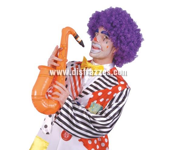 Saxofón hinchable de 60 cm. para Carnaval. Ideal como complemento de tu disfraz para Carnaval para ir de Fiesta a Pubs, Discotecas, Casas particulares, Restaurantes o Colegios y ayudar a crear un ambiente Carnavalesco y Festivo propio de la Fiesta de Carnavales.
¡¡Compra el complemento para tu disfraz de Carnaval en nuestra tienda de disfraces, será divertido!!
 