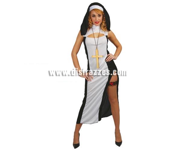 Disfraz Barato De Monja Sexy De Mujer Para Carnaval Por Sólo 9 75 Disfraces Baratos Religiosos Monjas Y Curas Tienda Online De Disfraces Baratos