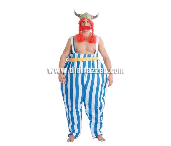 Disfraz de Galo Forzudo adulto para Carnavales. Talla única 52/54. Incluye cinturón y pantalón. Casco con peluca y bigote NO incluidos, podrás verlos en la sección de Complementos. Disfraz de Obélix para hombre.
¡¡Compra tu disfraz para Carnaval en nuestra tienda de disfraces, será divertido!!
