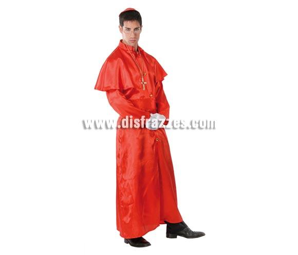 Disfraz de Cardenal rojo adulto para Carnavales. Talla única 52/54. Incluye gorrito y traje. Cruz NO incluida, podrás verla en la sección Complementos.
¡¡Compra tu disfraz para Carnaval en nuestra tienda de disfraces, será divertido!!
