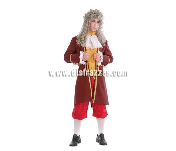 Disfraz de Noble adulto para Carnavales. Talla única 52/54. Incluye cuello, chaqueta con chaleco y pantalón. Peluca NO incluida, podrás ver pelucas en la sección de Complementos.
¡¡Compra tu disfraz para Carnaval en nuestra tienda de disfraces, será divertido!!
