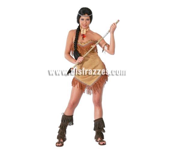 Disfraz barato de India adulta para Carnavales. Talla única 38/40. Incluye vestido. Lanza NO incluida, podrás verla en la sección de Complementos con las ref. 505SR ó IC077LI. Éste disfraz de Carnaval es ideal para divertirse en las Fiestas de Carnavales tan divertidas y estrambóticas como siempre y que cada vez se celebran en más Pueblos, Villas  y Ciudades, tanto en la calle como en Pubs, Discotecas, Casas particulares, Restaurantes o Colegios y disfrazándote con un traje de Carnaval ayudarás a crear ese ambiente Carnavalesco, tan divertido, multicolor y variopinto que a todos nos fascina y nos divierte.
¡¡Compra tu disfraz para Carnaval en nuestra tienda de disfraces, será divertido!!
