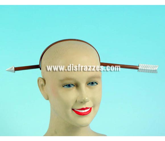 Diadema flecha India atravesando cabeza para Carnavales. Ideal como complemento de tu disfraz para Carnaval para ir de Fiesta a Pubs, Discotecas, Casas particulares, Restaurantes o Colegios y ayudar a crear un ambiente Carnavalesco y Festivo propio de la Fiesta de Carnavales.
¡¡Compra el complemento para tu disfraz de Carnaval en nuestra tienda de disfraces, será divertido!!
