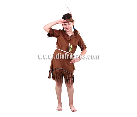 Disfraz de India barato de niña para Carnavales. Talla de 10 a 12 años. Incluye cinta de la cabeza, vestido y cinturón. Éste disfraz de Carnaval es ideal para divertirse en las Fiestas de Carnavales tan divertidas y estrambóticas como siempre y que cada vez se celebran en más Pueblos, Villas  y Ciudades, tanto en la calle como en Pubs, Discotecas, Casas particulares, Restaurantes o Colegios y disfrazándote con un traje de Carnaval ayudarás a crear ese ambiente Carnavalesco, tan divertido, multicolor y variopinto que a todos nos fascina y nos divierte.
¡¡Compra tu disfraz para Carnaval en nuestra tienda de disfraces, será divertido!!
