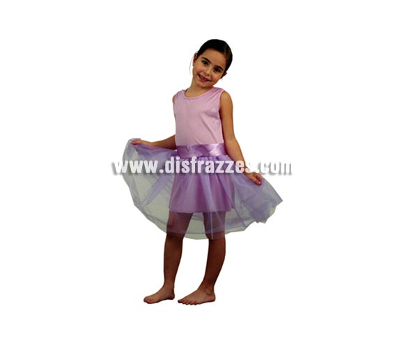 Disfraz barato de Bailarina malva infantil barato para Carnaval. Talla de 5 a 6 años. Incluye cuerpo con tutú. Éste disfraz de Carnaval es ideal para divertirse en las Fiestas de Carnavales tan divertidas y estrambóticas como siempre y que cada vez se celebran en más Pueblos, Villas  y Ciudades, tanto en la calle como en Pubs, Discotecas, Casas particulares, Restaurantes o Colegios y disfrazándote con un traje de Carnaval ayudarás a crear ese ambiente Carnavalesco, tan divertido, multicolor y variopinto que a todos nos fascina y nos divierte.
¡¡Compra tu disfraz para Carnaval en nuestra tienda de disfraces, será divertido!!
