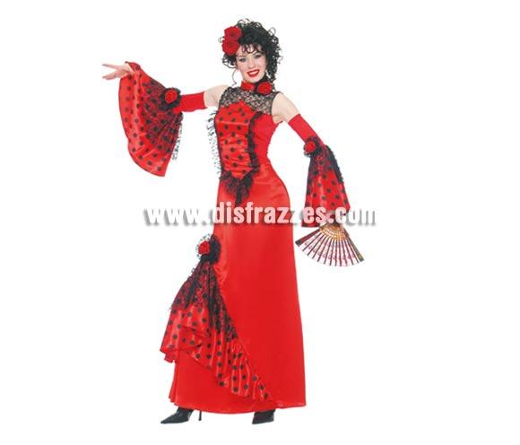 Disfraz de Dama Española adulta para Carnavales. Talla única hasta la 42/44. Incluye vestido y mangas. Éste disfraz de Carnaval es ideal para divertirse en las Fiestas de Carnavales tan divertidas y estrambóticas como siempre y que cada vez se celebran en más Pueblos, Villas  y Ciudades, tanto en la calle como en Pubs, Discotecas, Casas particulares, Restaurantes o Colegios y disfrazándote con un traje de Carnaval ayudarás a crear ese ambiente Carnavalesco, tan divertido, multicolor y variopinto que a todos nos fascina y nos divierte.
¡¡Compra tu disfraz para Carnaval en nuestra tienda de disfraces, será divertido!!
