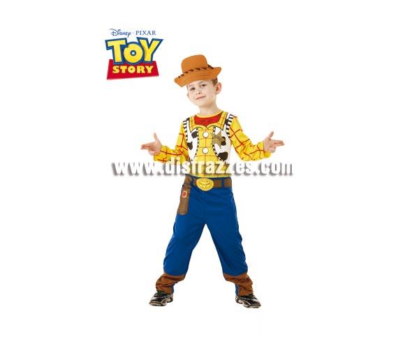 Disfraz de Woody Classic infantil para Carnavales. Talla de 5 a 7 años. Incluye jumpsuit impreso (mono) y medio gorro de EVA. Disfraz con licencia de la película Toy Story perfecto para regalar.
Éste traje es perfecto para Carnaval y como regalo en Navidad, en Reyes Magos, para un Cumpleaños o en cualquier ocasión del año. Con éste disfraz harás un regalo diferente y que seguro que a los peques les encantará y hará que desarrollen su imaginación y que jueguen haciendo valer su fantasía. 
¡¡Compra tu disfraz para Carnaval o para regalar en Navidad o en Reyes Magos en nuestra tienda de disfraces, será divertido y quedarás muy bien!!
