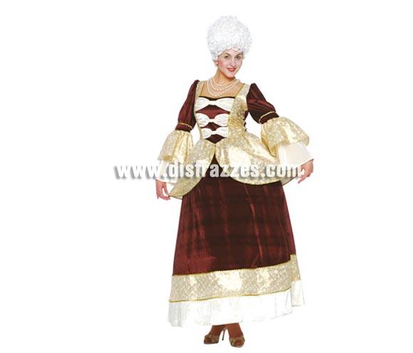 Disfraz de Marquesa adulta para mujer. Talla única válida hasta la 42/44. Incluye vestido. Éste traje es perfecto para vestirse de Dama de Época.