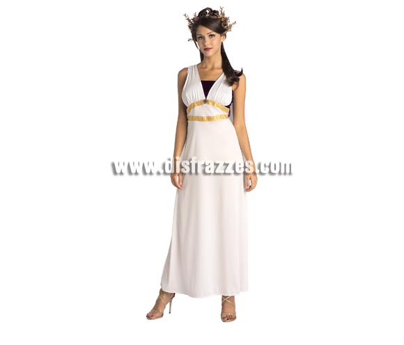 Disfraz de Romana para mujer. Talla standar. Incluye vestido con capa y tocado.