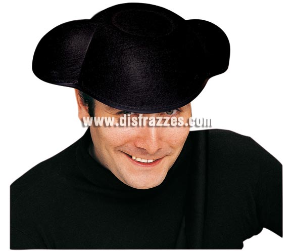 Montera de Torero de fieltro para adultos.