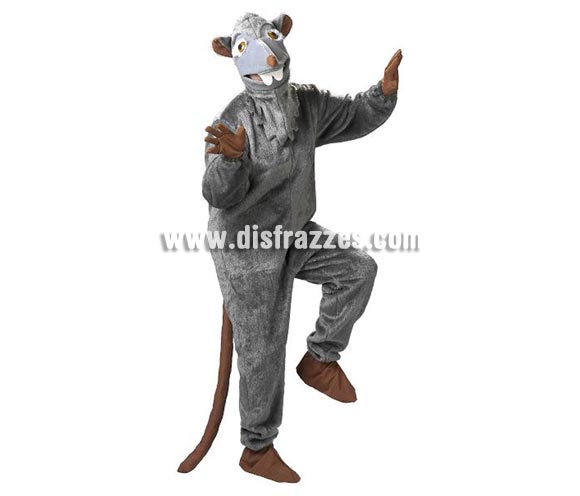 Disfraz de Rata de Campo para hombre. Talla única. Incluye disfraz completo como se muestra en la imagen. Éste disfraz de Ratón o Rata es muy calentito ideal para los sitios donde haga mucho frío.