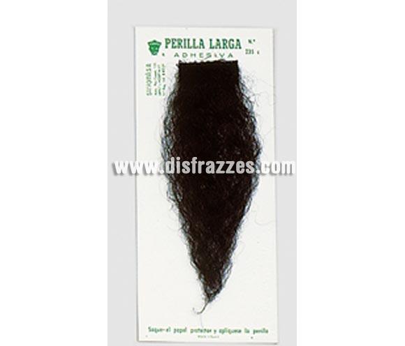 Perilla larga adhesiva castaña. Talla Universal. Es como la de la imagen pero de color Castaño, no tenemos otra foto.