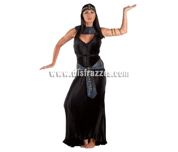 Disfraz de Reina Egipcia para mujer. Talla 44. Incluye disfraz. Brazalete NO incluido.