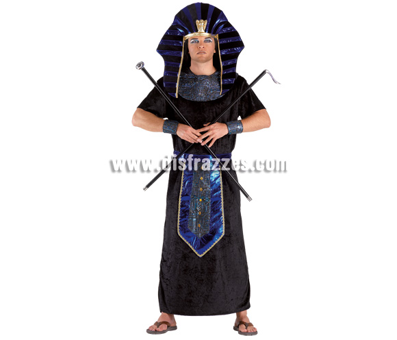Disfraz de Faraón para hombre. Talla 54. Incluye disfraz. Disfraz de Tuthancamon.
