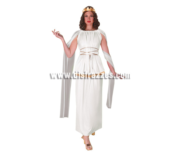 Disfraz de Athena para mujer. Talla 44. Incluye vestido. Disfraz de Romana para chicas.