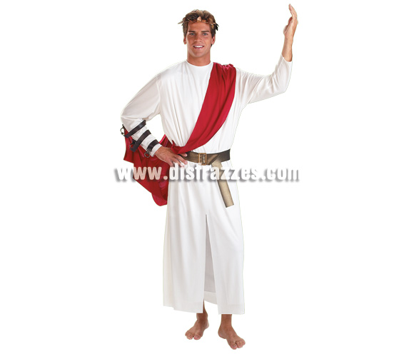 Disfraz de Romano para hombre. Talla 54. Incluye vestido.