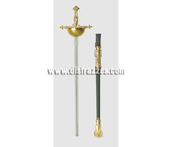 Florete o Espada de Mosquetero de 73 cm. El Complemento ideal para tu disfraz de Mosqyetero o Mosquetera.