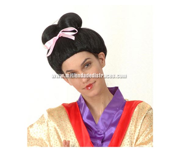Peluca Geisha.