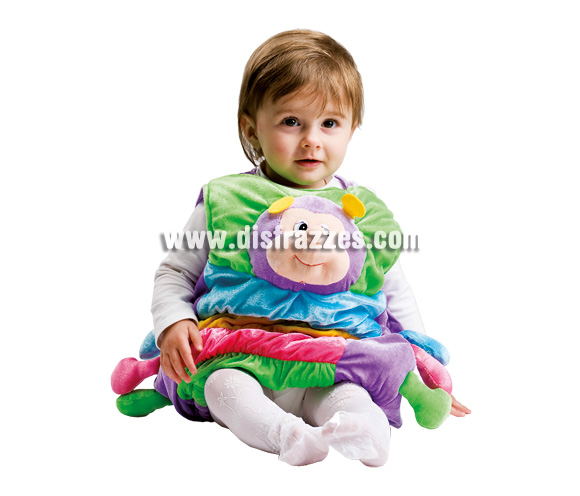 Disfraz de Oruga para bebé. Talla de 3 a 12 meses. Incluye disfraz.