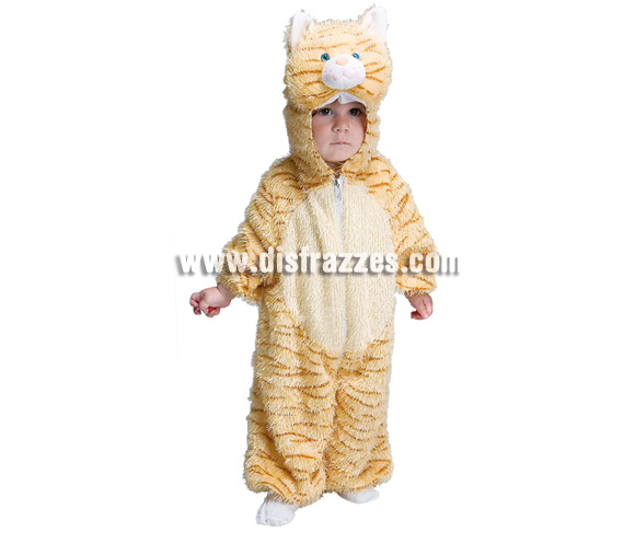 Disfraz de Tigre para niños. Varias tallas. Incluye disfraz.