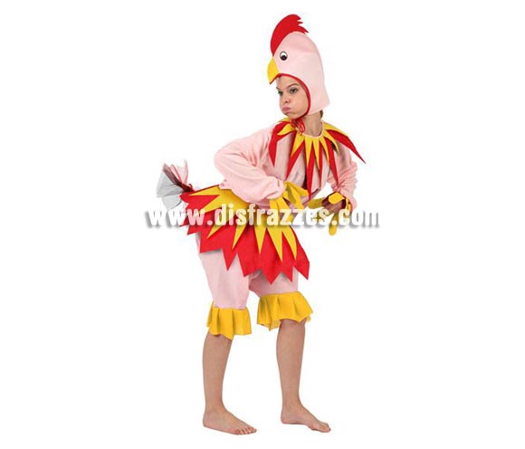 Disfraz de Gallina Rosa para mujer.Talla standar M-L = 38/42. Incluye disfraz completo.