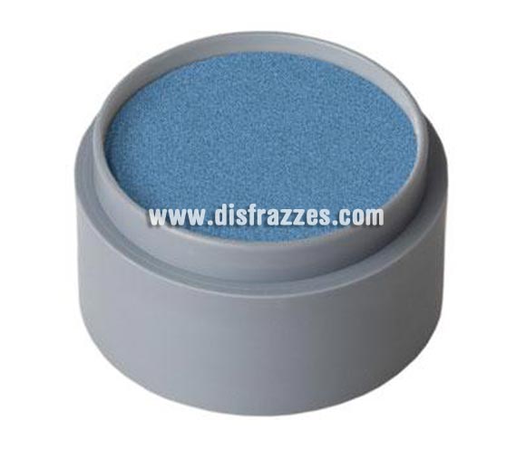Maquillaje al agua (water make-up 731), de 15 ml. Color Azul Fuerte perla.
-Fácil de usar, (como acuarelas).
-Se quita con agua y jabón.
-Antialérgico.
