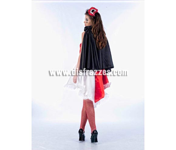 Capa Negra Deluxe para mujer. Alta calidad, hecho en España. Incluye capa.