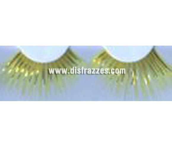 Pestañas postizas extralargas (Eyelashes - 22) de color amarillo. 
Se utiliza para crear un efecto de grosor en las pestañas.
Retire con cuidado las pestañas de su caja y, utilizando el extremo con adhesivo que sostiene las pestañas en su caja puede adherir las pestañas al extremo superior utilizando pinzas o los dedos. Trabaje desde adentro hacia fuera y empiece ligeramente desde el lado interior del ojo, después quite las pestañas de nuevo. Cualquier longitud sobrante se puede cortar por el extremo exterior. 
Aplique un poco de Eyelash Adhesive (pegamento para pestañas) en la palma de la mano y después aplique una pequeña cantidad de pegamento en las orillas de la pestaña ya sea con algún lado de la espátula o la cola del pincel. Utilice más pegamento en las orillas internas y externas.