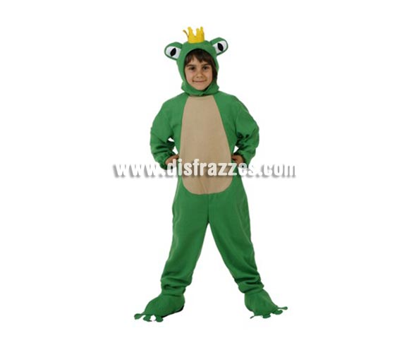 Disfraz de Rana para niños de 3-4 años. Incluye disfraz completo.