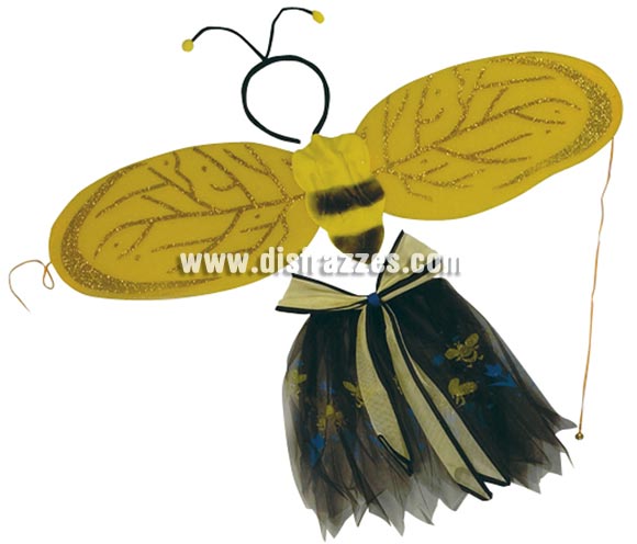 Set de alas y falda 46 cm.