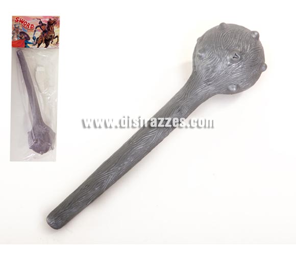 Maza PVC de Verdugo o Troglodita. Ideal para tu disfraz de Troglodita, Cavernicola, Verdugo, Vikingo, etc.