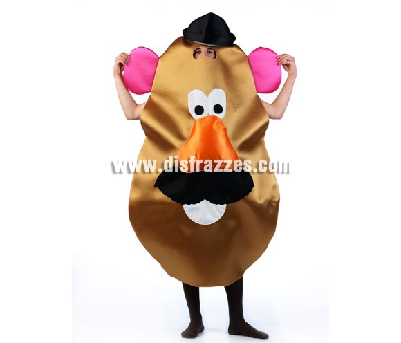 Disfraz de Sr. Patata para adultos. Incluye disfraz. Disfraz muy Original y Exlusivo perfecto para Comparsas, Grupos y Peñas.
