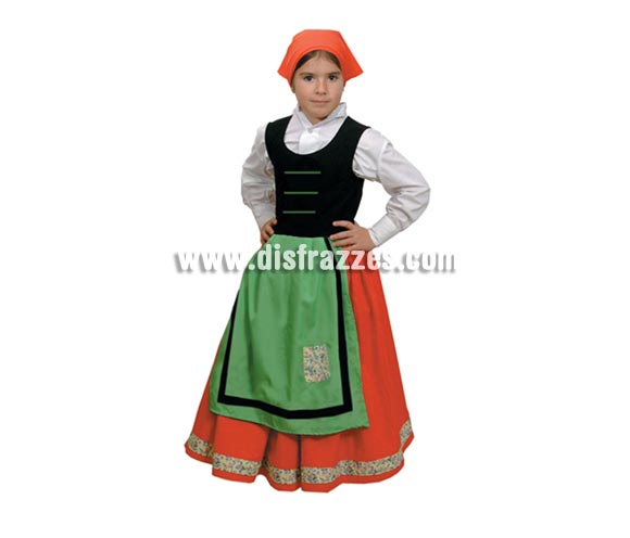 Disfraz de Pastora Roja barato para Navidad. Talla de 4 a 6 años. Incluye pañuelo y vestido con delantal y chaleco. Camisa NO incluida. Éste disfraz de Navidad es ideal para la época Navideña en la que los niños hacen teatros de Belenes e interpretan canciones tradicionales en los Colegios y se comienzan a preparar las Fiestas en las que Reina la Paz y la Unidad. Disfrazándote con un disfraz para Navidad, o disfrazando a tus hijos con disfraces de Navidad, ayudas a crear ese ambiente mágico en el que los peques se sienten protagonistas y ven el auténtico Espíritu Navideño que entre todos debemos crear.
¡¡Compra tu disfraz para Navidad en nuestra tienda de disfraces, será divertido!!