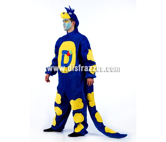 Disfraz de Danonino para adultos. Varias tallas. Incluye disfraz completo. Éste disfraz es la pareja perfecta de la ref. 0418CON, disfraz de Petit Suisse. Original y exclusivo donde los haya.